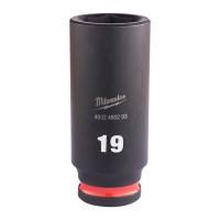 Головка ударная ShW 3/8'' SKT MILWAUKEE, удлиненная, 19мм Головка ударная ShW 3/8'' SKT MILWAUKEE, удлиненная, 19мм