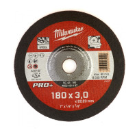 Диск отрезной по металлу MILWAUKEE, SC 42/180х3 PRO+, Ø180мм