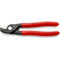 Ножницы для резки кабелей, Ø15мм / 50мм², 165мм KNIPEX 95 11 165 SB, фосфатированные