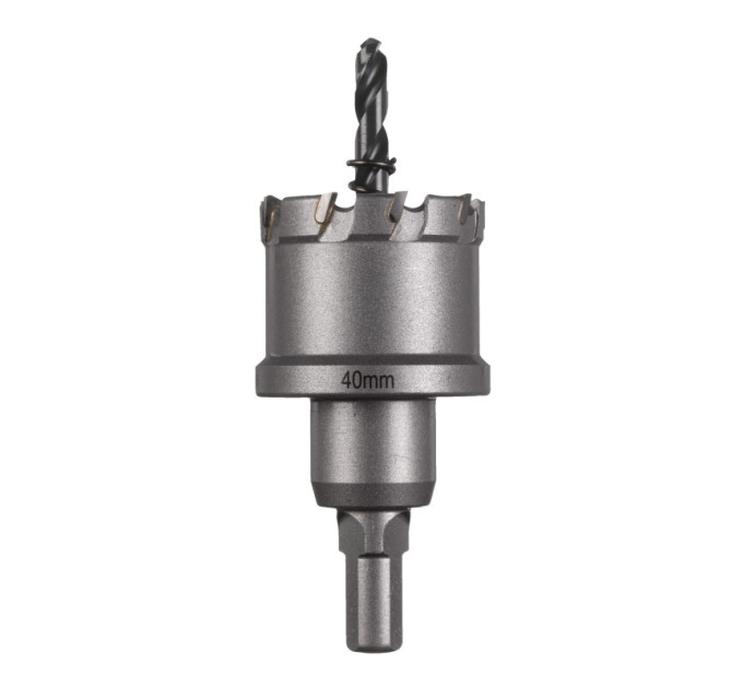 Цельная коронка Holesaw TCT MILWAUKEE для стали/нержавеющей стали, Ø40мм