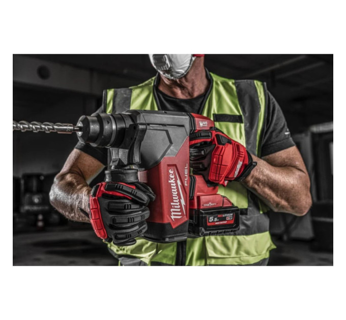 Перфоратор акумуляторний безщітковий SDS-PLUS MILWAUKEE M18 ONEFHP-0X (5Дж) (каркас+HDкейс)