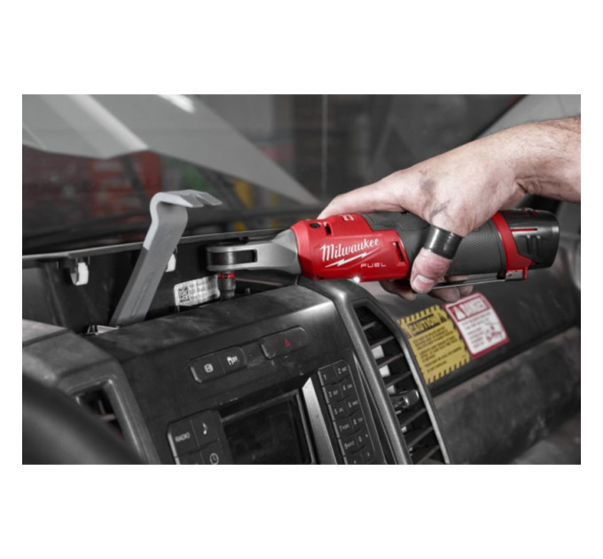 Трещітка акумуляторна безщіткова MILWAUKEE 1/4" (47 Нм) M12 FHIR14-0 (каркас)