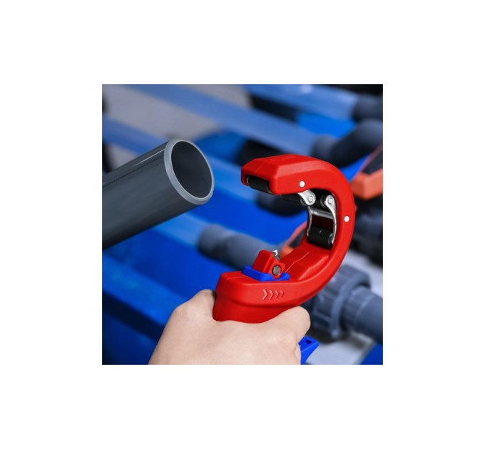 Труборез для пластиковых труб до 50мм (PVC, PP, PE) KNIPEX DPT50