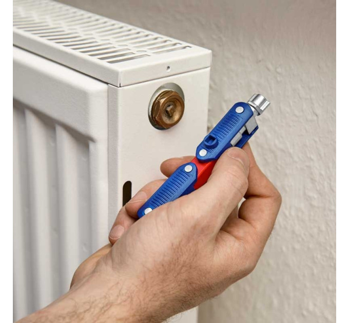 Ключ крестовой для электрошкафов и систем запирания DoubleJoint 89мм KNIPEX 00 11 06 V03