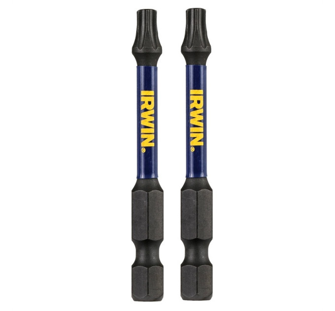 Бита IMPACT PRO 1/4"/57мм TX25 2шт, IRWIN
