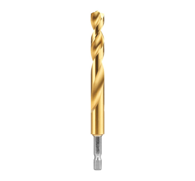 Сверло по металлу RedHEX SHOCKWAVE™ HSS-TiN MILWAUKEE, Ø10,5х122х78мм, (5шт)