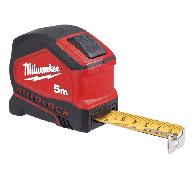Рулетка AUTOLOCK MILWAUKEE, 5м (25мм), (заміна на 4932498772)