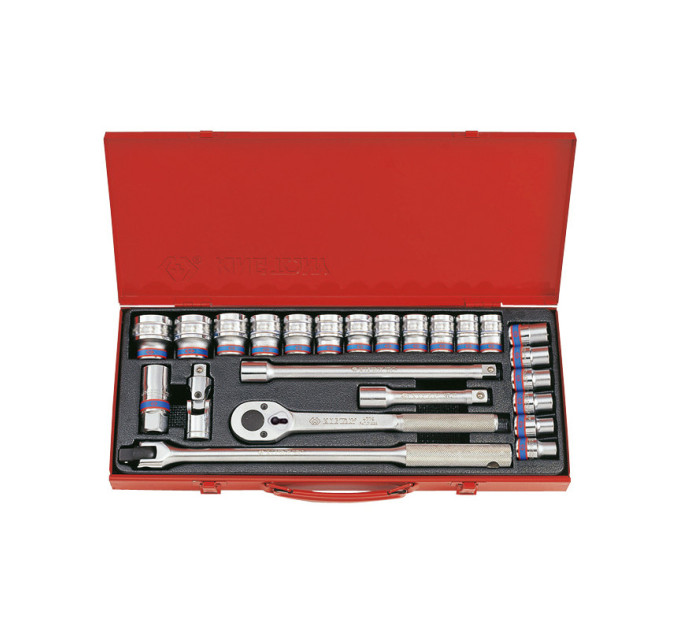 Набор головок 1/2" 24 ед. 12-ти гранные, (10-32mm)