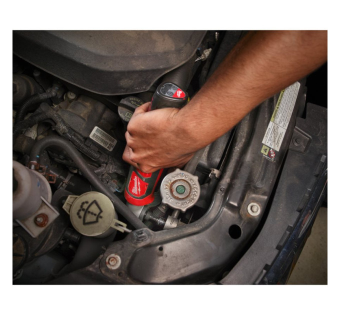Шуруповерт кутовий ударний акумуляторний MILWAUKEE M12 BRAID-0 (68Нм)(каркас)
