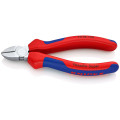 Кусачки боковые (бокорезы), Ø4,0мм, 140мм KNIPEX 70 05 140, хромированные