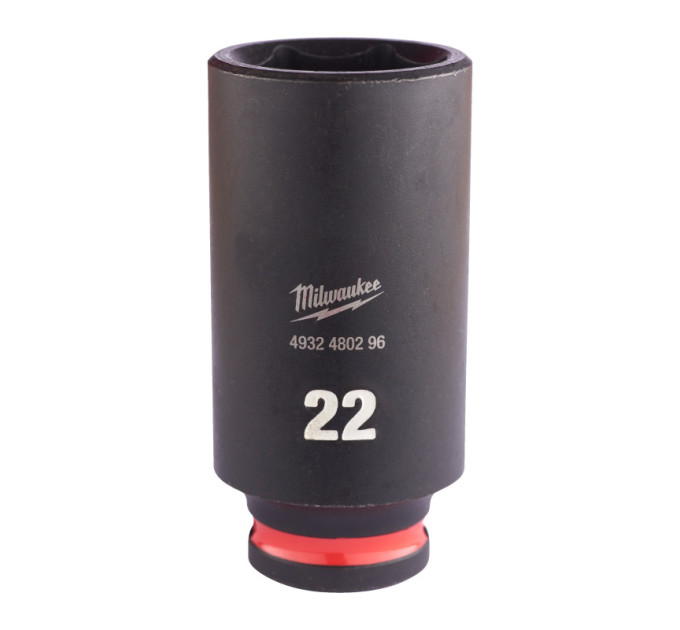 Головка ударная ShW 3/8'' SKT MILWAUKEE, удлиненная, 22мм