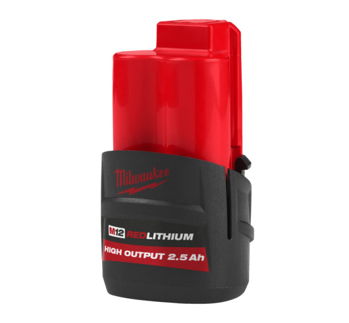 Аккумулятор MILWAUKEE M12 HB2.5 (HIGH OUTPUT) 2,5 АЧ