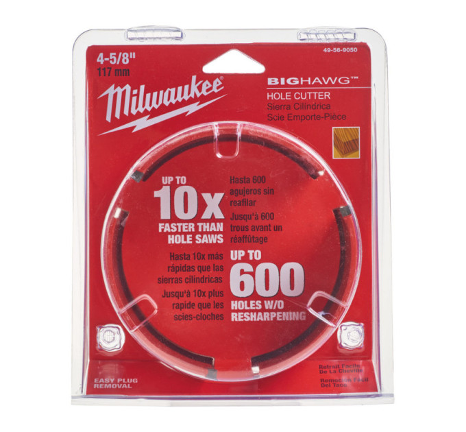 Коронка по дереву MILWAUKEE BIGHAW, Ø117мм