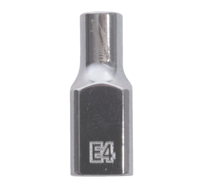 Головка торцевая хромированная TORX Е-стандарт ¼” MILWAUKEE, E4