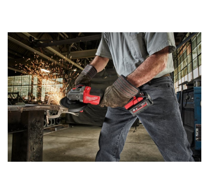 Углошлифовальная машина аккумуляторная MILWAUKEE M18 FHSAG125XPDB-0