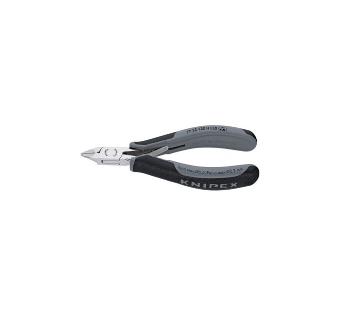 Кусачки бокові для електроніки KNIPEX 77 32 120 H ESD
