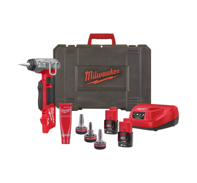 Інструмент розширювальний акумуляторний UPONOR Q&E MILWAUKEE M12 FPXP-I06202C (ЗУ+2акк.Х2Ач,кейс)