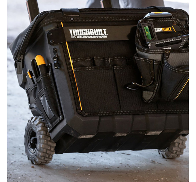 Сумка для инструментов TOUGHBUILT TB-CT-61-18 большая горловина, на колесах, 525 мм