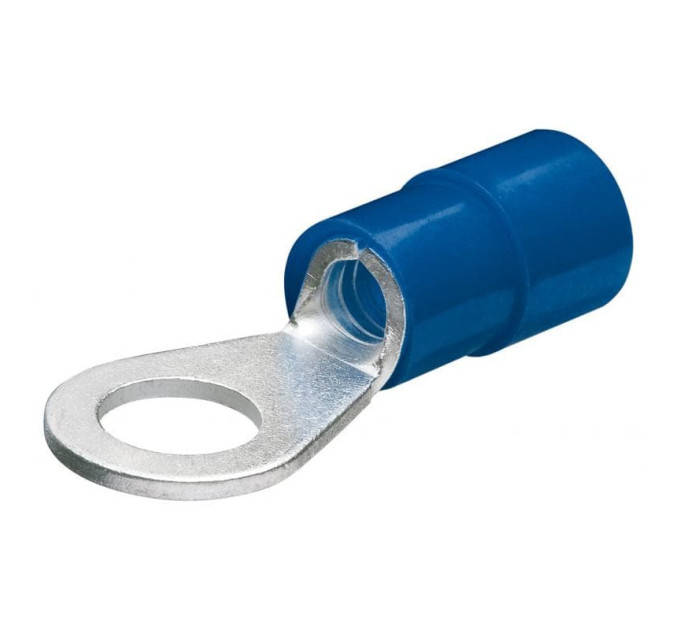 Наконечники кабельные кольцевые изолированные Ø4мм KNIPEX 97 99 173, (1,5-2,5мм²) (100шт), синие