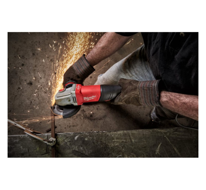 Углошлифовальная машина MILWAUKEE 125 мм AGV 13-125 XSPDEB с AVS,