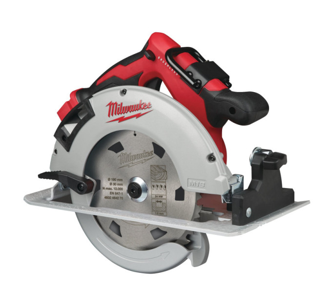 Пила дисковая аккумуляторная бесщеточная MILWAUKEE M18 BLCS66-0X Ø190мм (кейс+HDкейс)