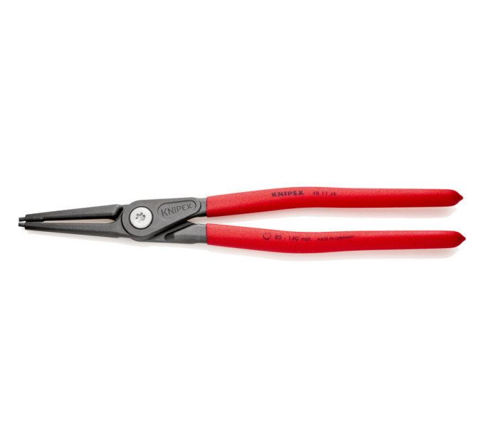 Щипцы прецизионные для внутренних стопорных колец прямые, Ø85-140мм KNIPEX 48 11 J4 SB, Ø3,2мм
