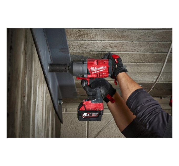 Гайковерт высокомоментный MILWAUKEE 1/2" (1491 Нм) M18 ONEFHIWP12-0X, с пином (каркас, HDкейс)