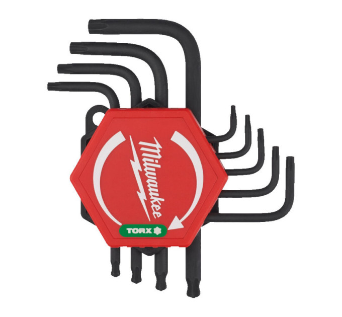 Набор ключей TORX Compact MILWAUKEE, (9шт)