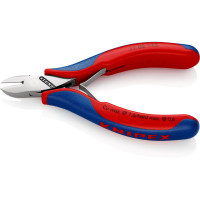 Кусачки боковые (бокорезы) для электроники, Ø1,6мм, 115мм KNIPEX 77 02 115, полированные