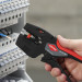 Стрипер автоматический 0,03-10мм² + клещи обжимные 4мм², NexStrip 180мм KNIPEX 12 72 190