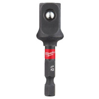 Перехідник ShW MILWAUKEE, з 1/4" Hex на 1/2" квадратний хвостовик