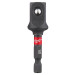 Перехідник ShW MILWAUKEE, з 1/4" Hex на 1/2" квадратний хвостовик