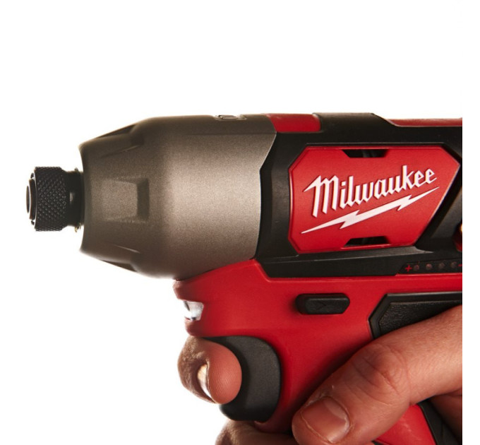 Шуруповерт ударний акумуляторний MILWAUKEE (112Нм) M12 BID-0 (каркас) (заміна на 4933499689)