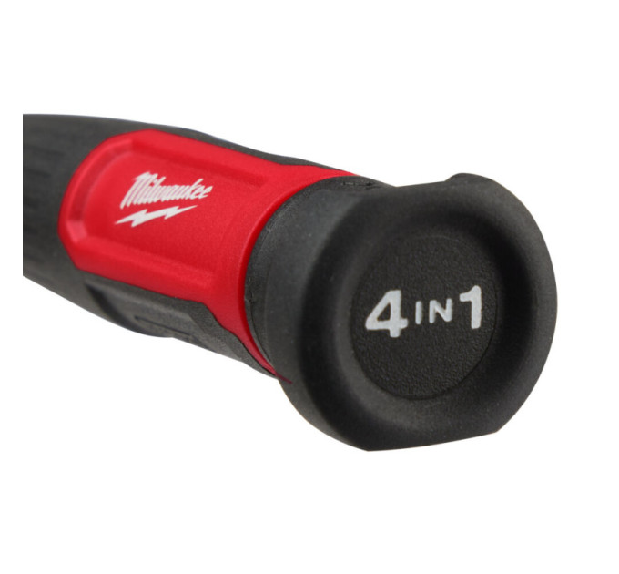 Отвертка со сменными вставками 4 в 1 (PH00 и SL 0,23x1,5 / PH0 и SL 0,5x3,0) MILWAUKEE