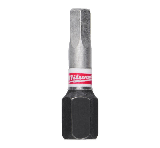 Бита SHOCKWAVE MILWAUKEE, Hex4,0, 25мм, (3шт)