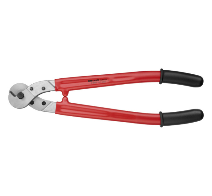 Ножницы для резки проволочных тросов Ø14,0мм / 150мм², 600мм VDE KNIPEX 95 77 600, полированные