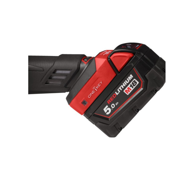 Машина прямошліфувальна акумуляторна безщіткова MILWAUKEE M18 FDGROVB-502X (ЗУ+2акк.Х5Ач+HDкейс)