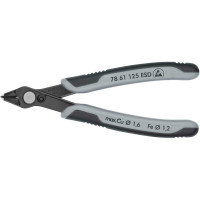 Кусачки Electronic Super Knips Ø1,6мм, 125мм KNIPEX 78 61 125 ESD SB (в блистере)