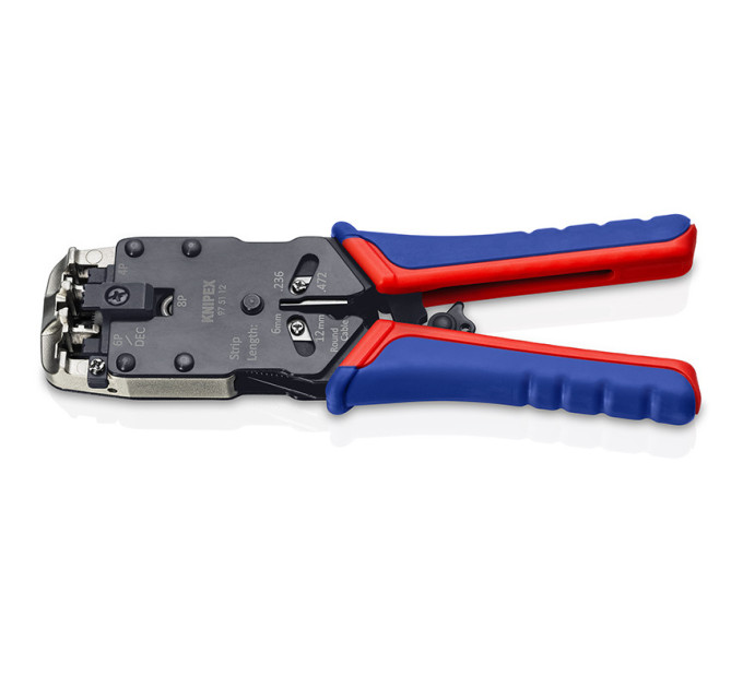 Инструмент для опрессовки для штекеров Western KNIPEX 97 51 12, фосфатированный