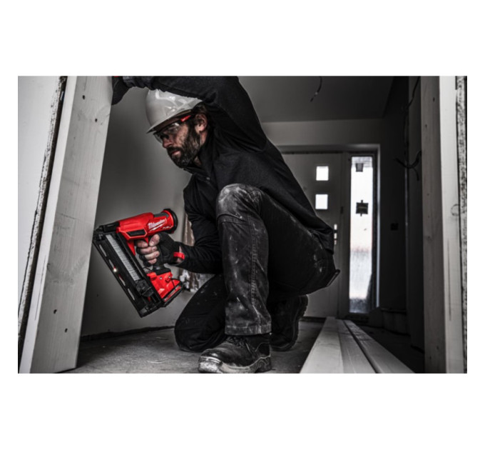 Пистолет гвоздезабивной аккумуляторный бесщёточный MILWAUKEE M18 FN16GA-0X (32-64мм)(каркас, HDкейс)