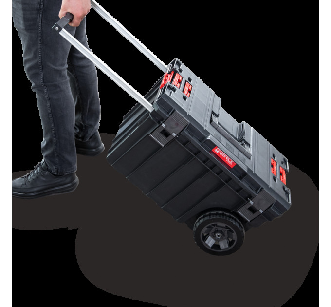 Ящик для инструментов на колесах QBRICK SYSTEM ONE TROLLEY VARIO (605x405x345мм)