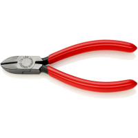 Кусачки боковые (бокорезы) для электроники, Ø3,0мм, 125мм KNIPEX 76 01 125, фосфатированные
