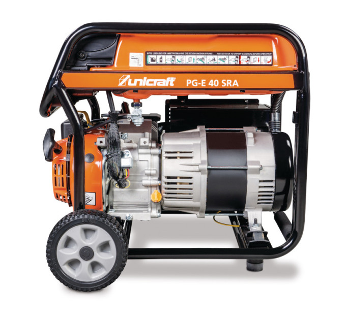 Генератор бензиновий кВт 3,8 UNICRAFT PG-E 40 SRA