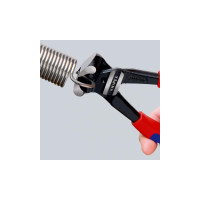 Болторез торцовый с высокой передачей усилия Ø6,0мм KNIPEX 61 02 200, фосфатированный