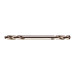 Свердло по металу HSS-G MILWAUKEE, DIN 1412 C, Ø3,0х46х11мм, двухстороннее, (10шт)