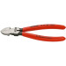 Кусачки боковые (бокорезы) для световодов (оптоволокно), 160мм KNIPEX 72 51 160, фосфатированные