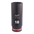 Головка ударная ShW 3/8'' SKT MILWAUKEE, удлиненная, 18мм