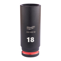 Головка ударная ShW 3/8'' SKT MILWAUKEE, удлиненная, 18мм Головка ударная ShW 3/8'' SKT MILWAUKEE, удлиненная, 18мм