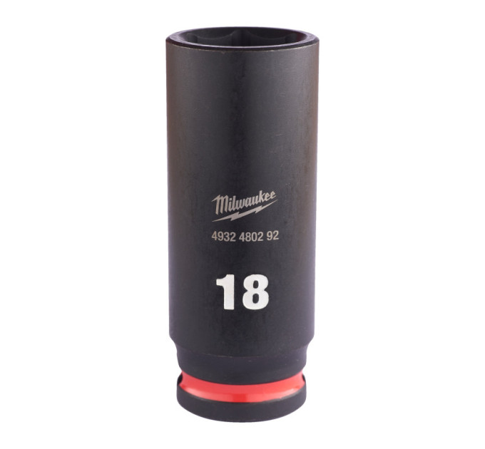 Головка ударная ShW 3/8'' SKT MILWAUKEE, удлиненная, 18мм