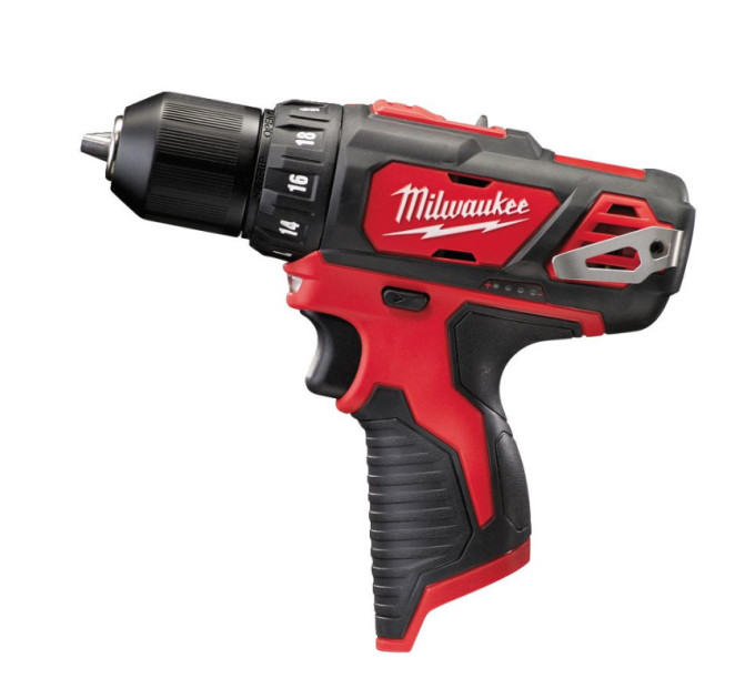 Дриль-шуруповерт акумуляторний MILWAUKEE M12 BDD-0 (30 Нм) (заміна на 4933499683)